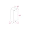 Freezer Teka RSF 73385 FI 212 lts.