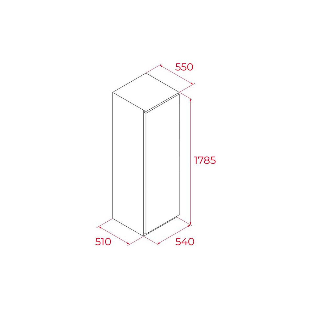 Freezer Teka RSF 73385 FI 212 lts.
