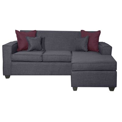 Imagen 1 del producto Sofá Seccional Black Factory Berta 4 Cuerpos Marengo