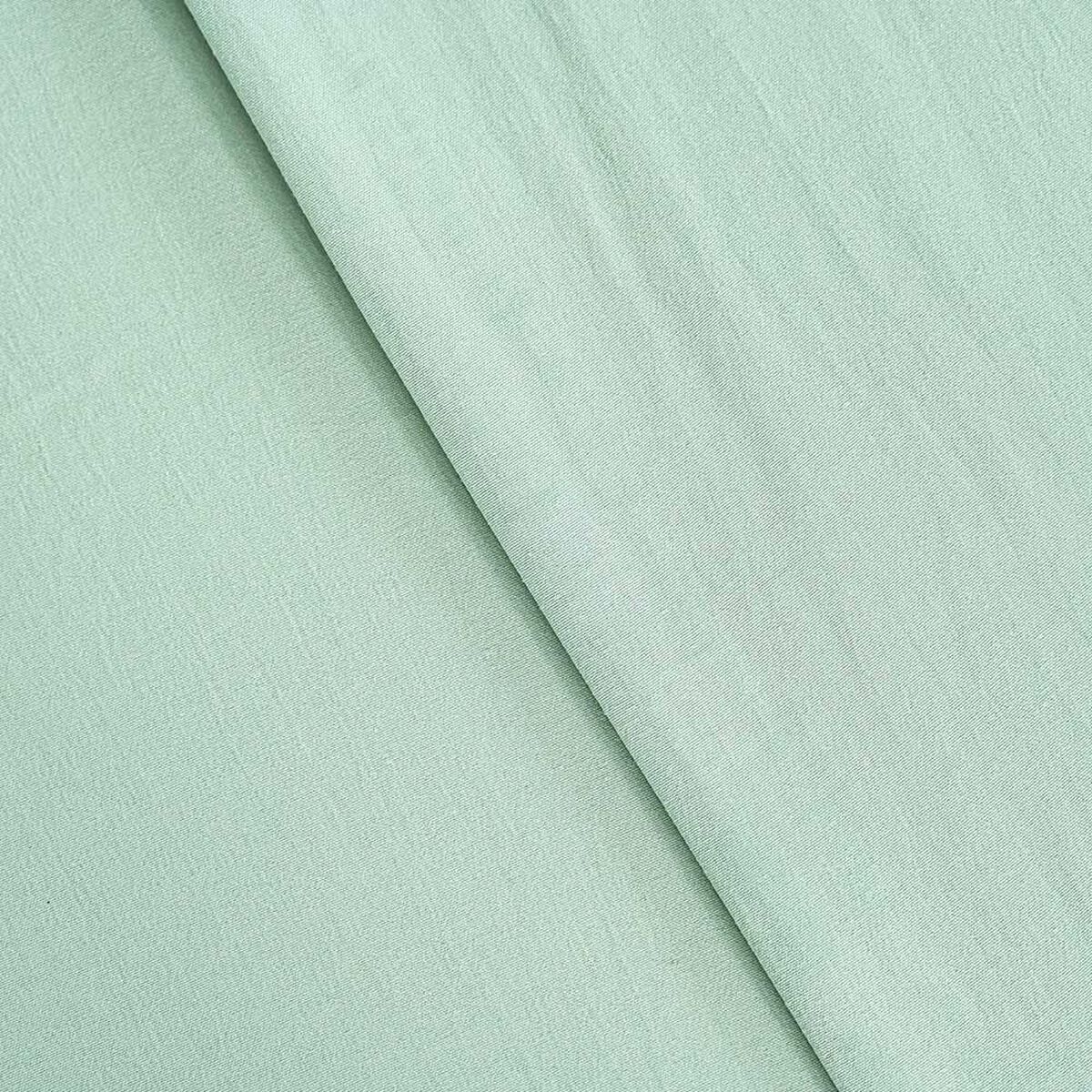 Juego de S&aacute;banas American Family 1.5 Plazas Liso Prewash Menta