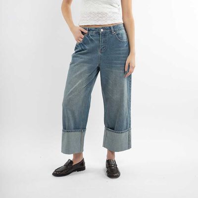 ICONO Jeans Culotte Mujer Icono