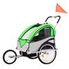 Carro de Arrastre para Bicicleta BeRide Trailer Verde Bebesit