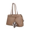 Cartera de Mujer Porta Laptop 16" Secret Serbia SC7 Grande Caf&eacute;