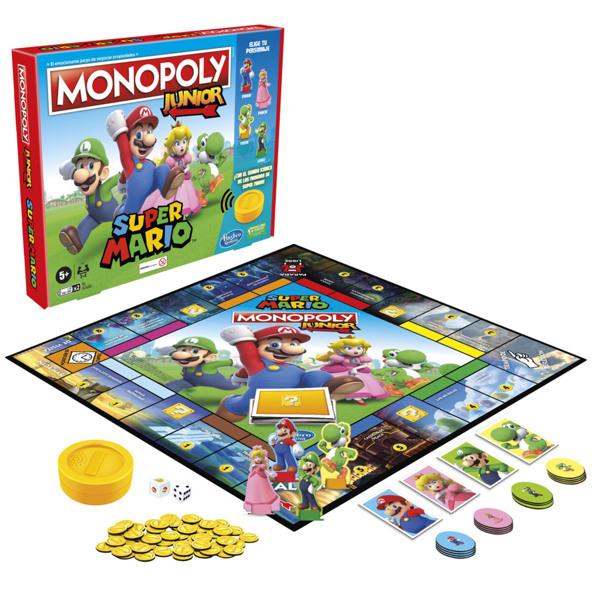 Juego de Mesa Monopoly Super Mario Junior