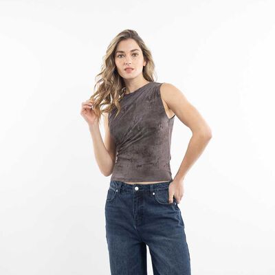 Polera Sin Mangas Mujer Zibel