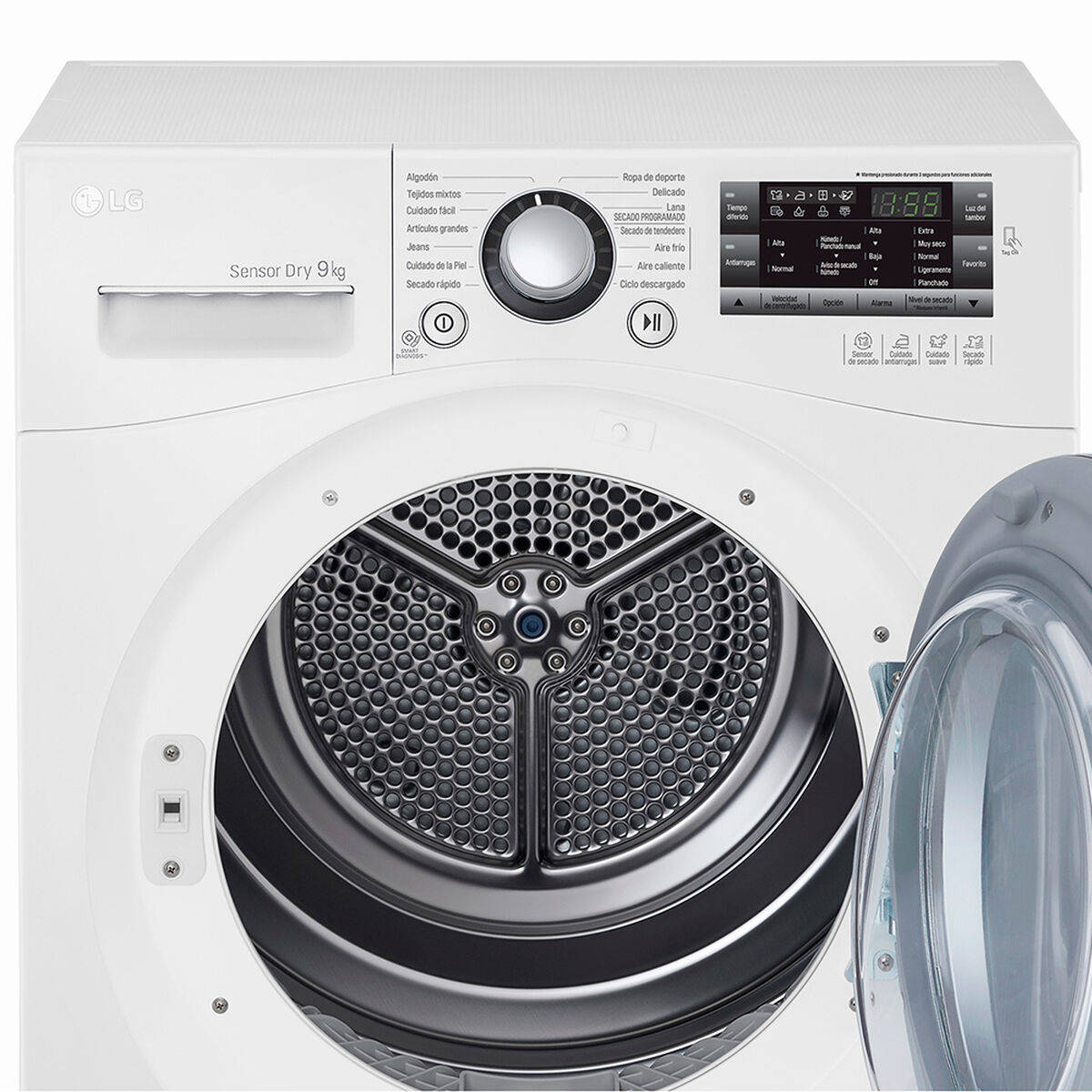 Secadora de Ropa LG DF9WPN 9 kg.