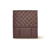 Respaldo Latam Home 1,5 Plazas Brescia PU Chocolate