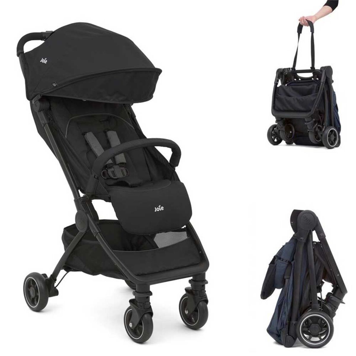 Coche Travel System Pact Black Joie