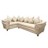 Sofá Seccional Izquierdo Living Factory Capri 5 Cuerpos Beige