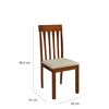 Juego de Comedor Fm Furniture Qatar M1400 4 Sillas 1 Banca