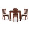 Juego de Comedor CIC Ñuble Caramelo 4 Sillas
