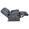Juego de Living Reclinable Daniels Castle Sof&aacute; 3 Cuerpos + 2 Bergere Gris