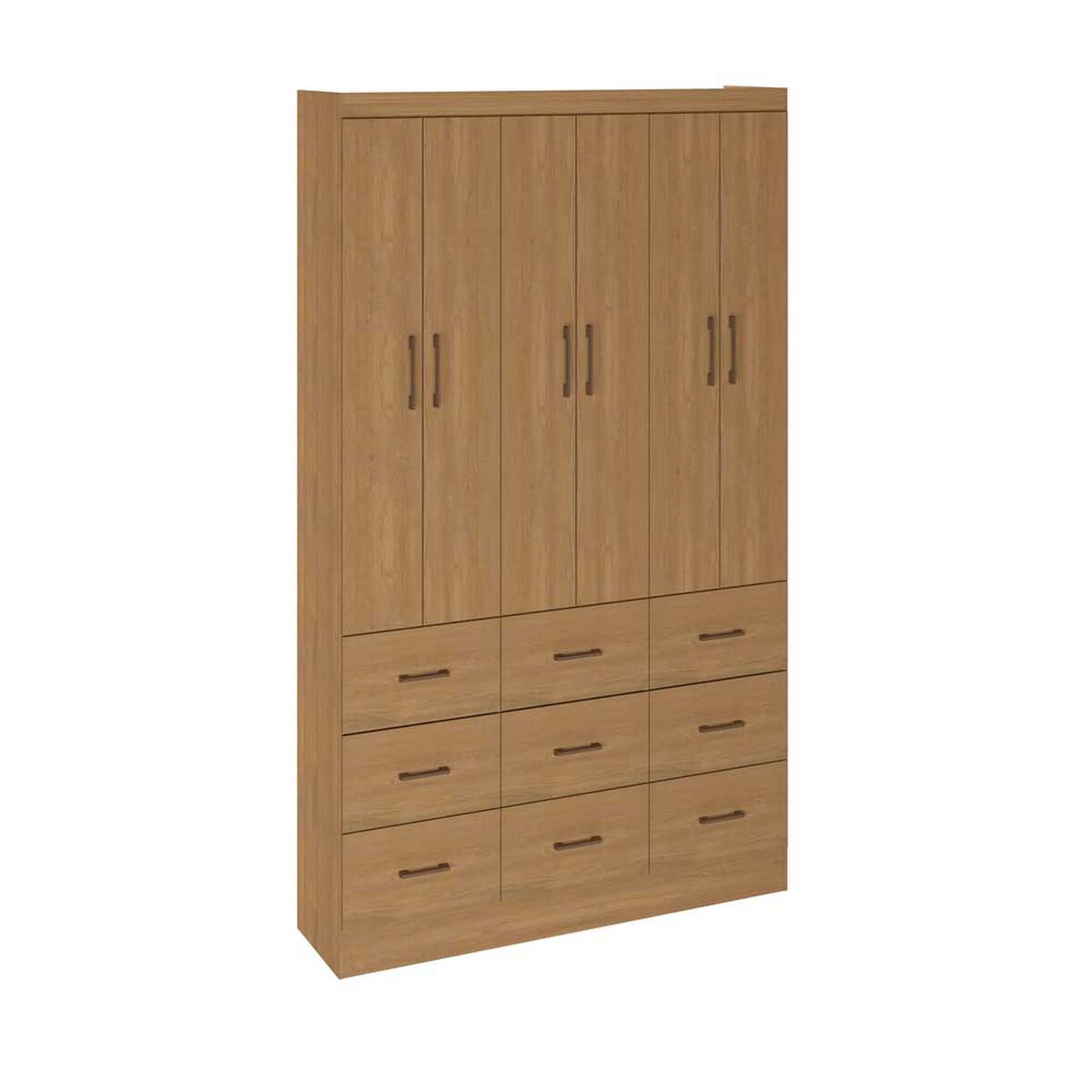 Closet Exit 6 Puertas 9 Cajones Roble
