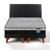 Cama Europea Flex 2 Plazas Dream Pro Box B/D + Respaldo Modern