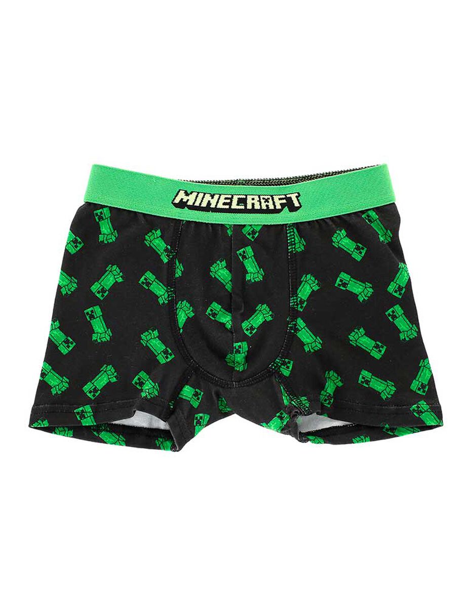 Pack 2 Boxer de Algodón Niño Minecraft