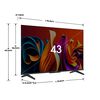 QLED 43'' Hisense 43Q6N Smart TV 4K