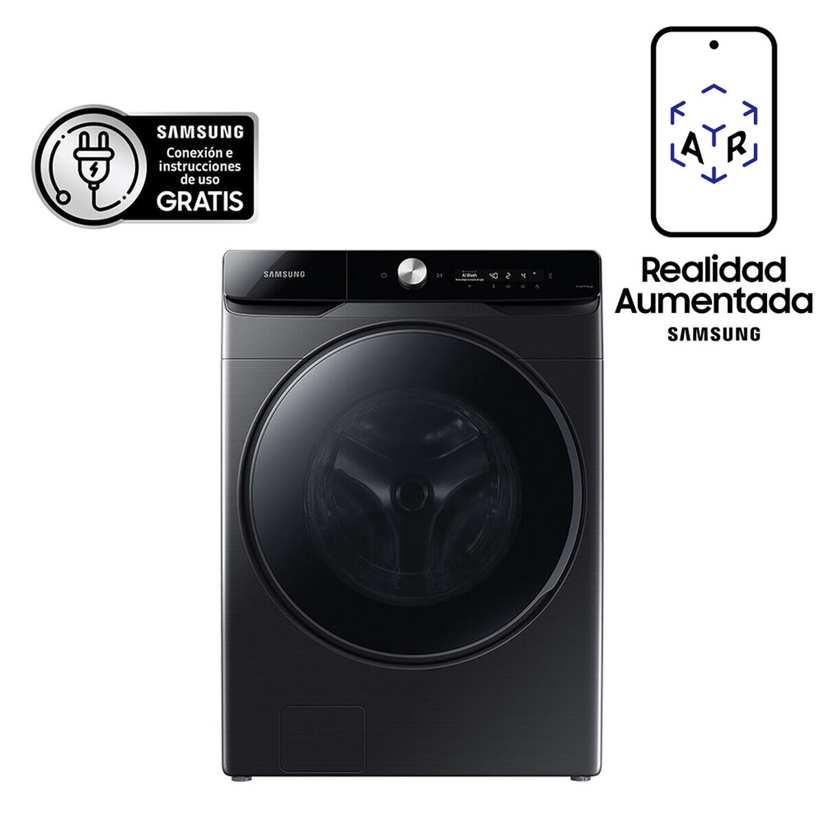 Lavadora Automática Samsung WF22T6500GV/ZS 22 kg.