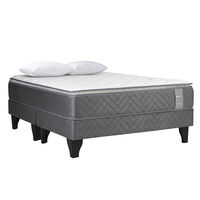 Cama Europea Celta Carbono King + 2 Almohadas Cotton 50 x 90 cm