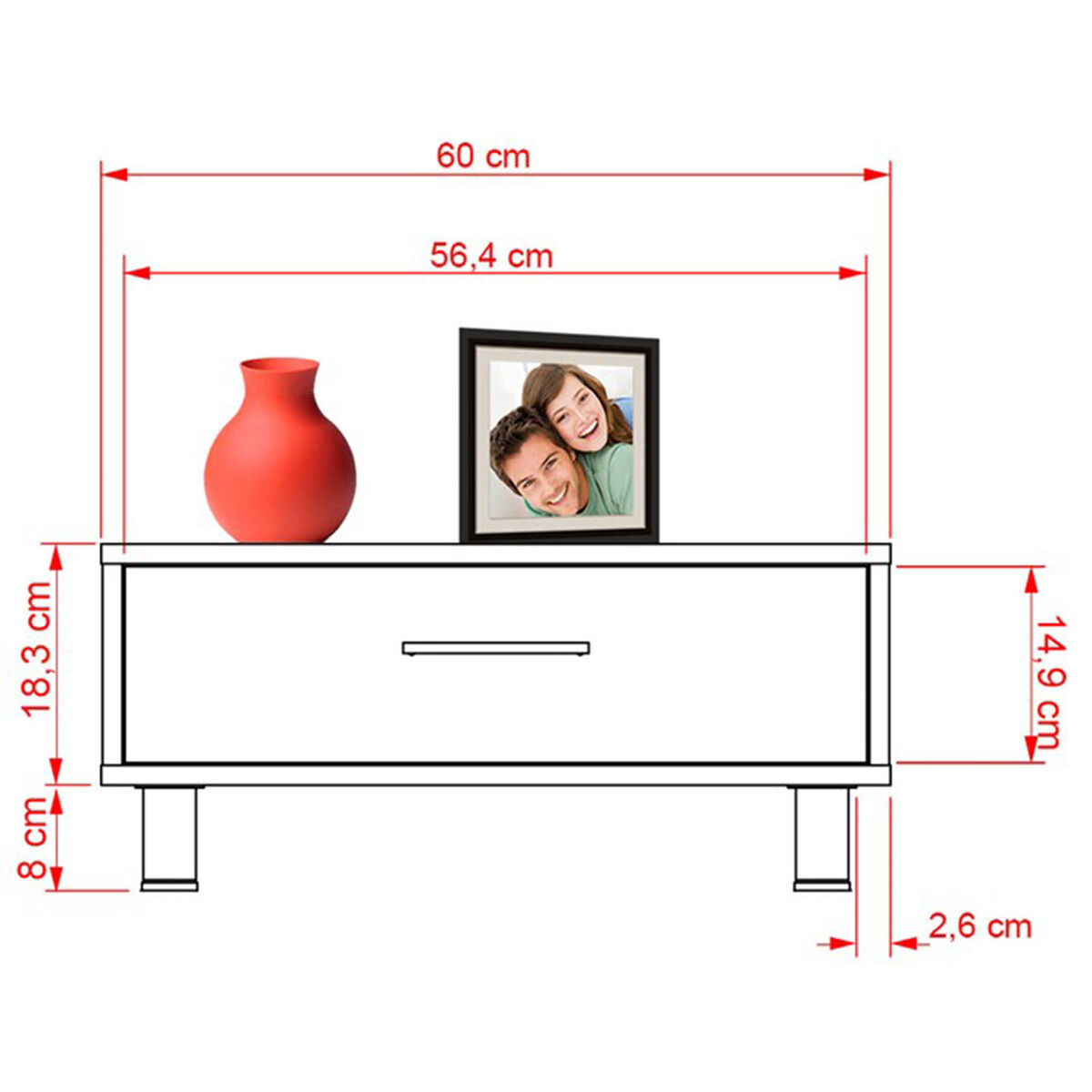 Mueble Bar + Mesa de Centro TuHome Beijing