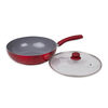 Wok Acero Inoxidable Doral Montecarlo Rojo 26 cm
