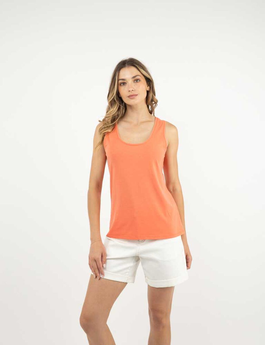 Polera Sin Mangas Mujer Portman Club