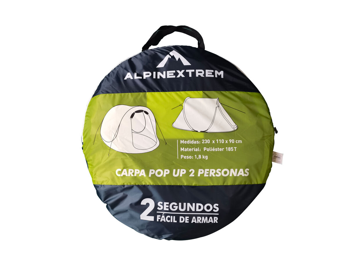 Carpa Alpinextrem Pop Up 2 Personas