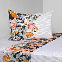 Juego de Sábanas Estampado Cannon 200 Hilos 1,5 Plazas Sanke