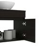 Mueble Lavamanos TuHome Manchester 2 Puertas Wengue