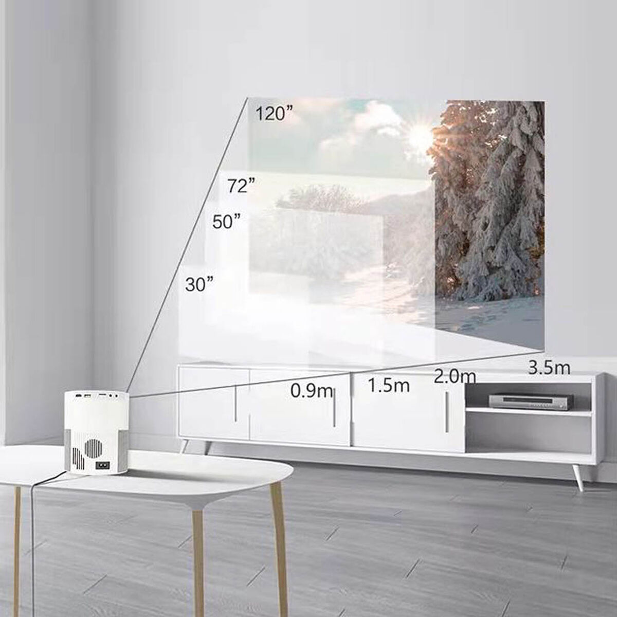 Proyector LED Levo 360° 1080p