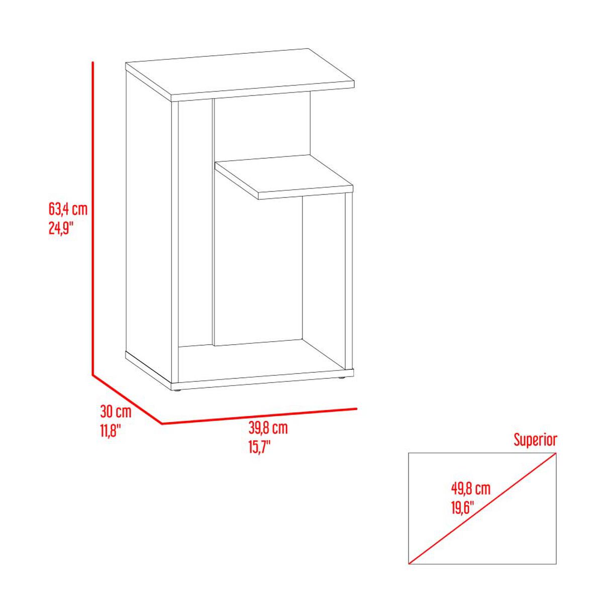 Mesa Lateral Tuhome Everett Fresno y Wengue 