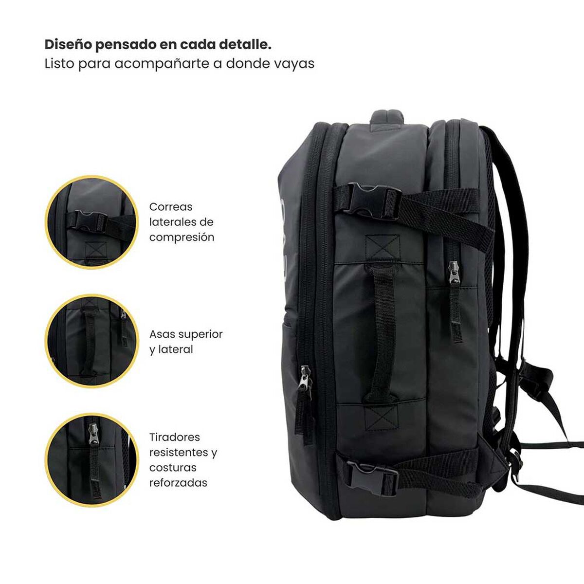 Mochila LEVO AeroSuite 16" Negro