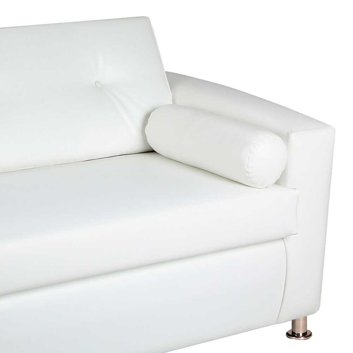 Sof&aacute; Bodevir Vivo PU 12 3 Cuerpos Blanco&nbsp;