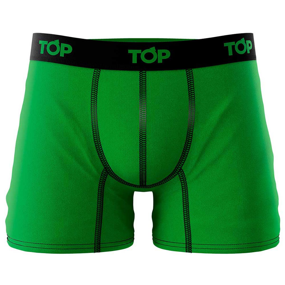 Pack 5 B&oacute;xers Medios Algod&oacute;n Hombre Top