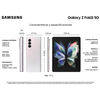 Celular Samsung Galaxy Z Fold3 5G 256GB Phantom Silver