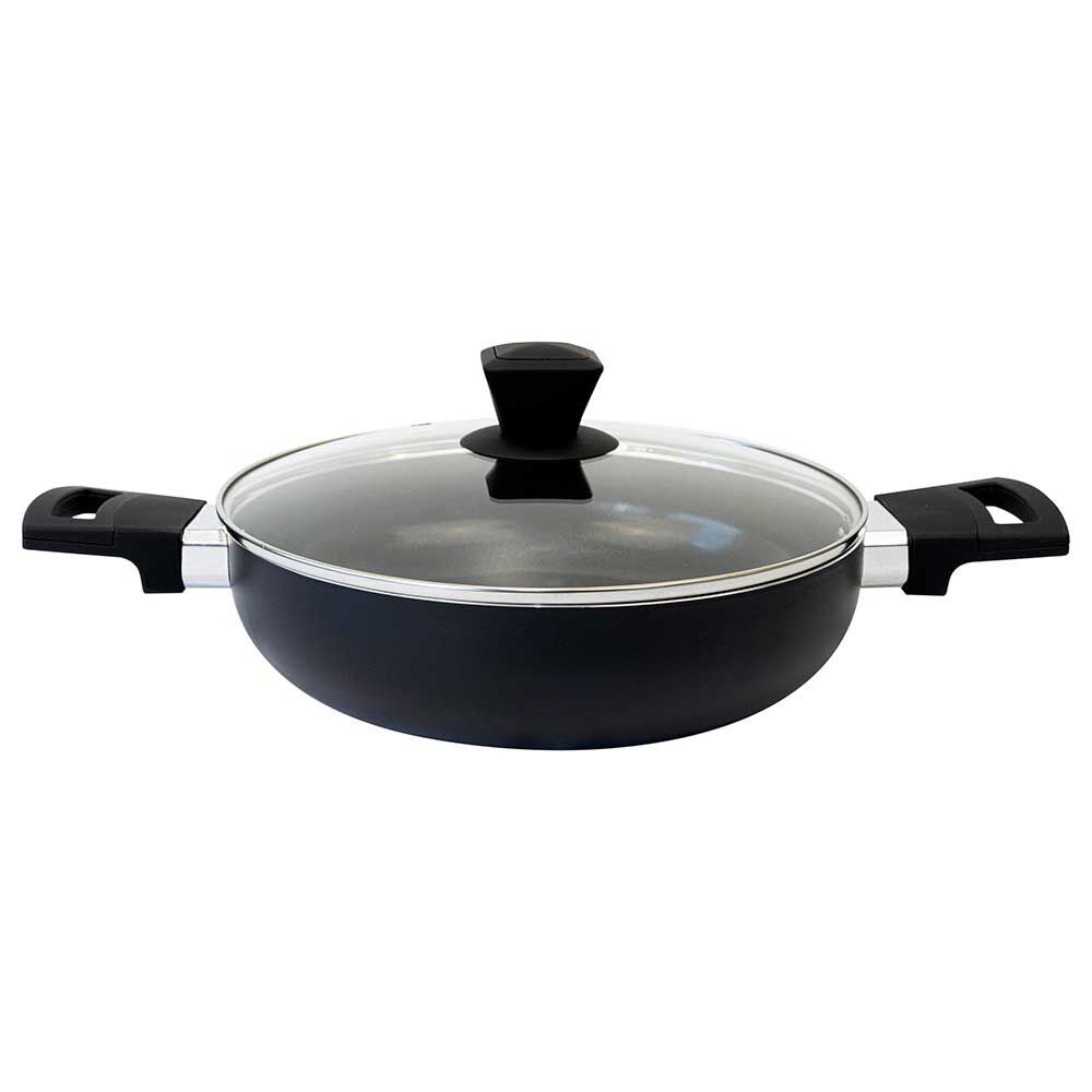 Arrocera Doral Lombardi C/Tapa 24 cm Negra