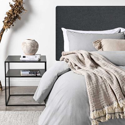 Imagen 1 del producto Respaldo Cannon 1,5 Plazas Wall Marengo Gris