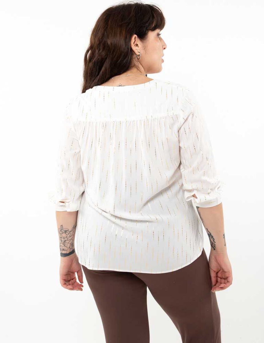 Blusa Manga 3/4 Mujer Extralindas
