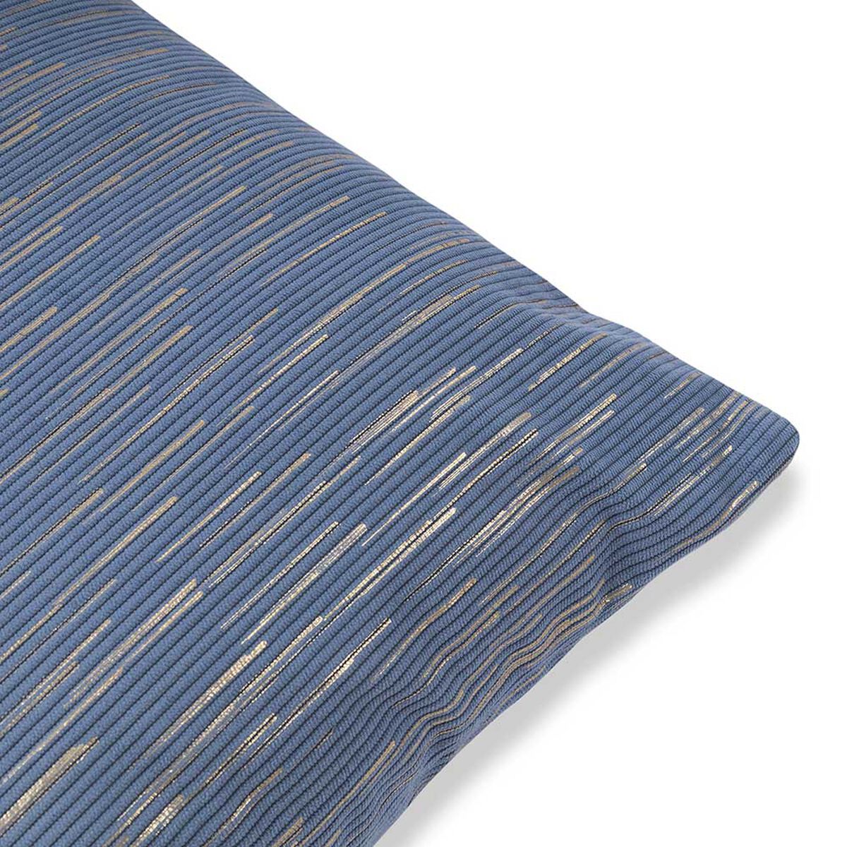 Cojín Velvet Foil Casanova Azul 45 x 45 cm