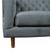 Sof&aacute; Tela Velvet Latam Home Brescia 3 Cuerpos