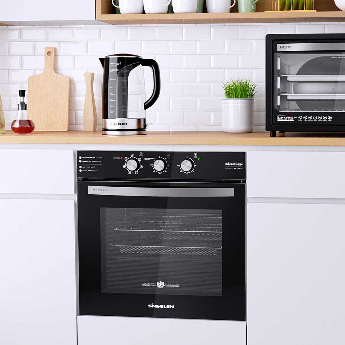 Horno Empotrable Eléctrico Sindelen HE-7500NG 7 lts.