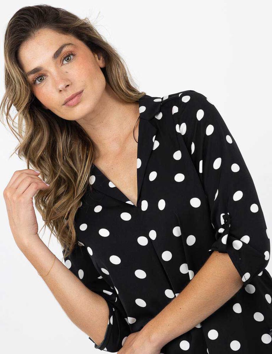 Blusa Manga 3/4 Mujer Zibel