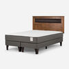 Cama Europea Rosen 2 Plazas New Style 2 Plus + Respaldo Ferrara