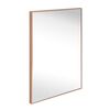 Espejo Marco Aluminio Vgo para Colgar Rectangular 60 x 50 cm Cobre