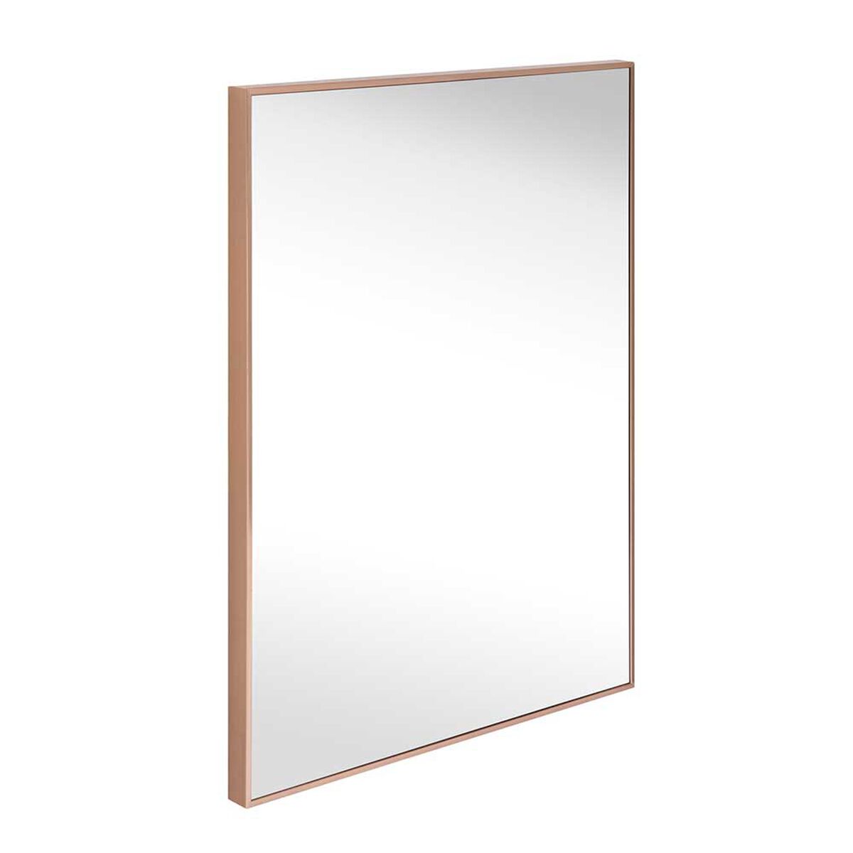 Espejo Marco Aluminio Vgo para Colgar Rectangular 60 x 50 cm Cobre