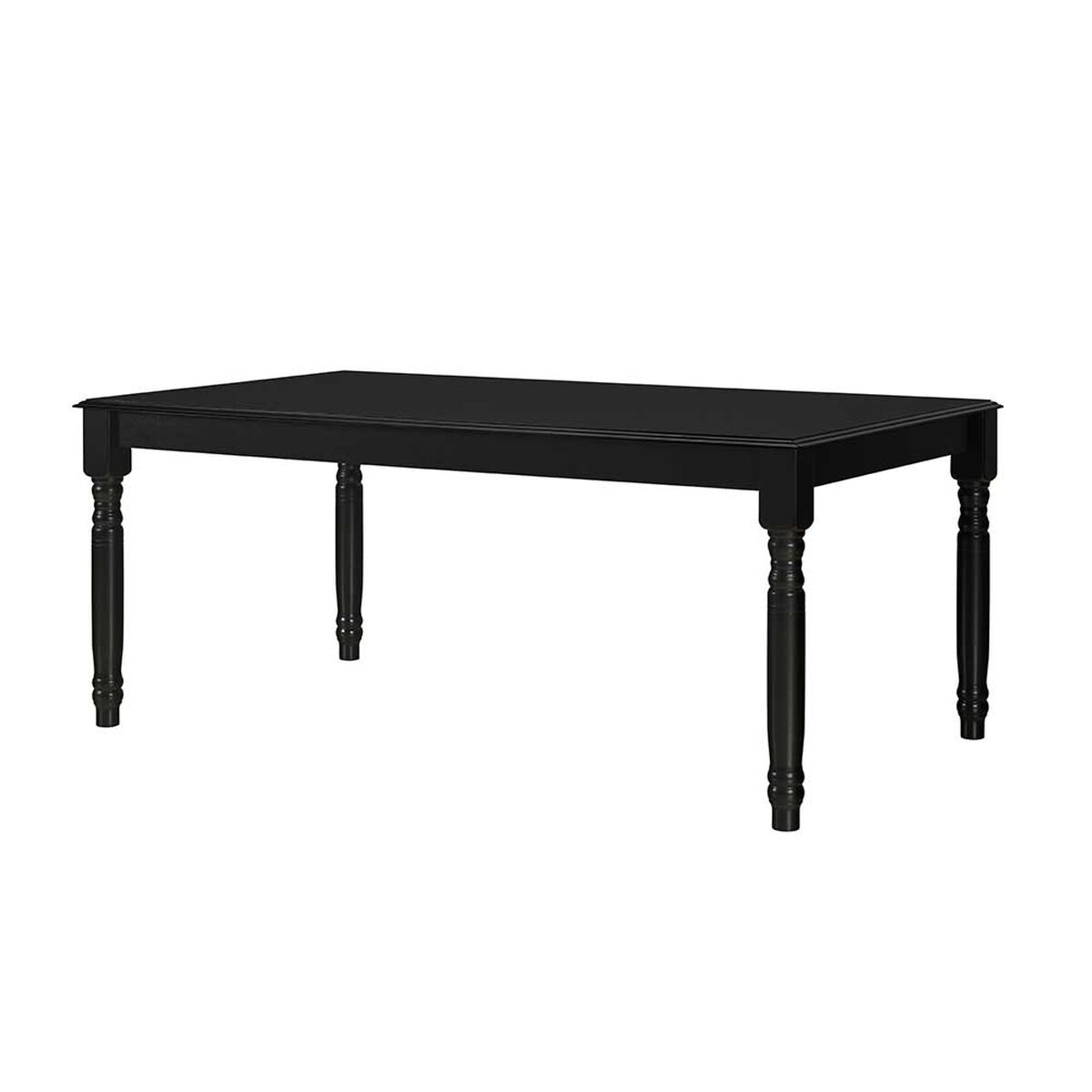 Juego de Comedor Casanova New Barcelona 6 Sillas + 2 Sitiales Negro Beige