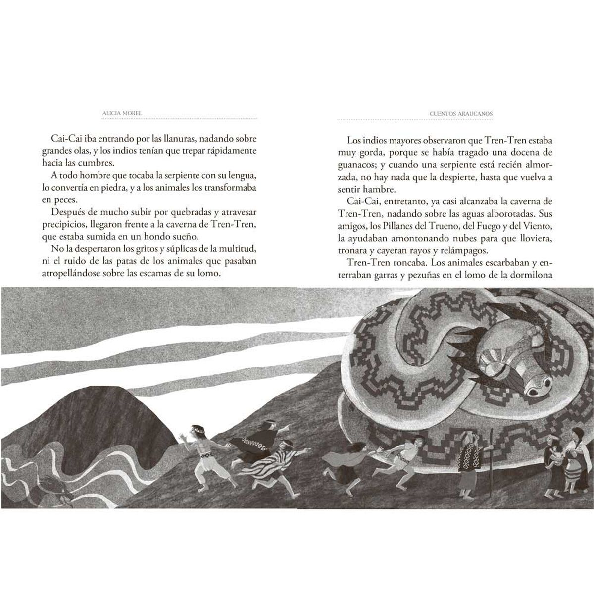 Libro Cuentos Araucanos Alicia Morel Zig-Zag