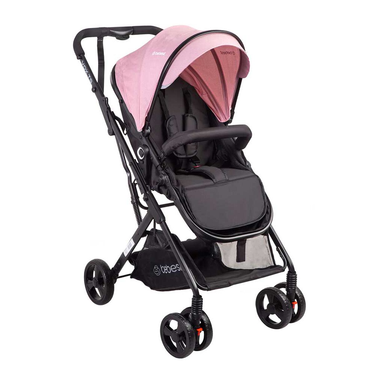 Coche Travel System Vox Rosado Bebesit