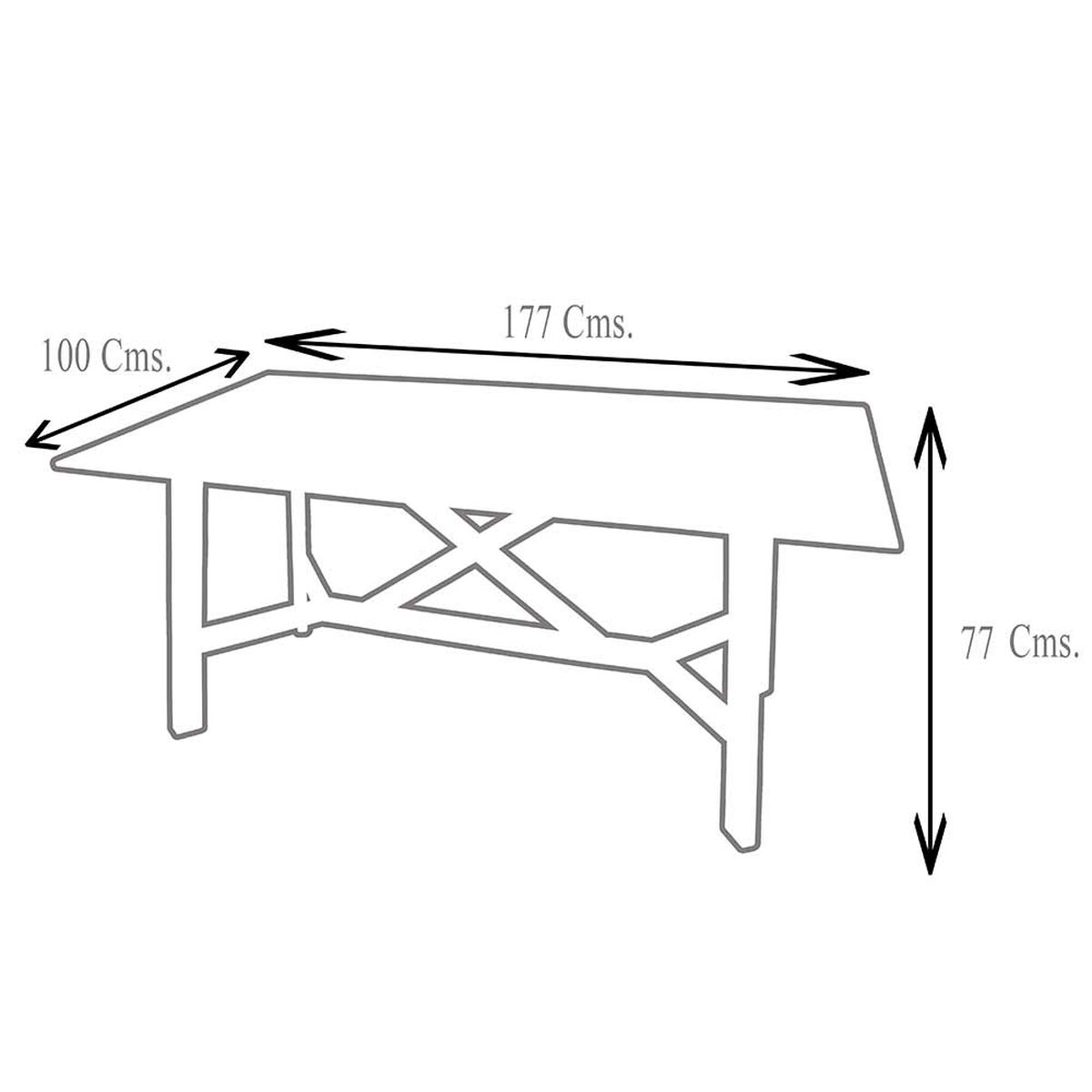 Mesa Comedor Barcelona Rectangular