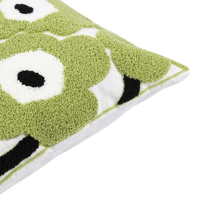 Imagen 2 del producto Cojín Flores Casanova Verde 45 x 45 cm