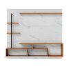 Panel TV Altavision Maragogi Blanco Marmolado y Blanco